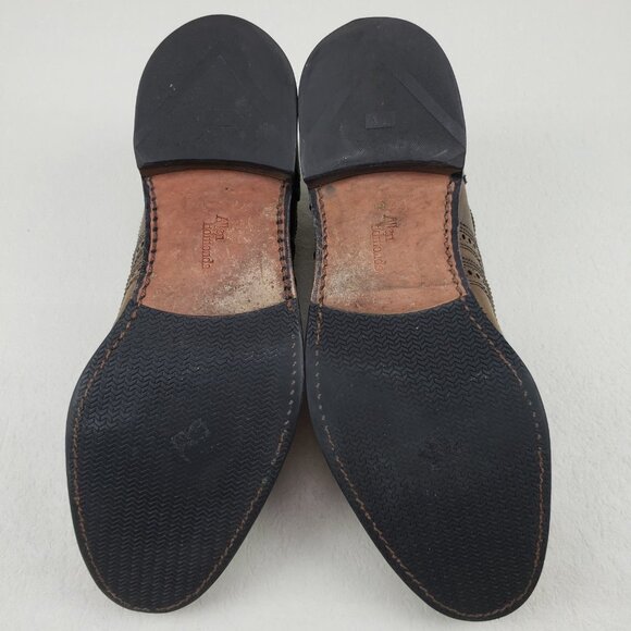 Allen Edmonds McAllister Wingtip Oxford Shoe Mens 12 EEE Brown Leather Dress - Picture 16 of 16